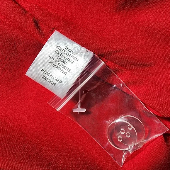 NEW Lovers + Friends Red "Ella" Mini Wrap Dress - Picture 16 of 16